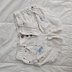 One Teaspoon white shorts